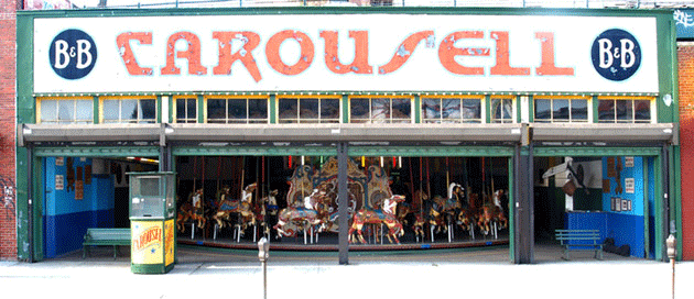 The B&B Carousell At Coney Island